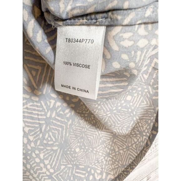 NEW Tart Calyse Stitch Fix Light Purple On or Off Shoulder Blouse Shirt Small - Picture 10 of 12